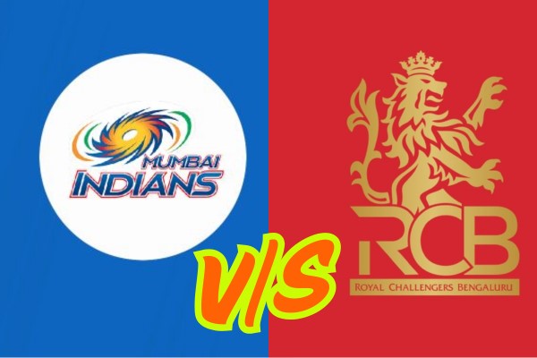 Royal Challengers Bengaluru vs Mumbai Indians Timeline