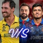 Afghanistan National Cricket Team vs Australian Mens Cricket Team Match Scorecard, Hibbies, and More Detail