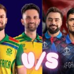 afghanistan national cricket team vs south africa national cricket team timeline